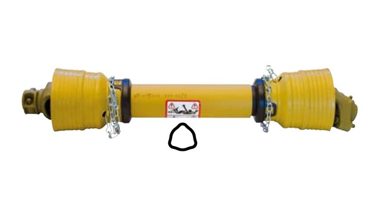 KARDANSKA GRED S TRIKOTNIM PROFILOM IN STRIŽNO SKLOPKO kat. 4 dolžine 1000mm