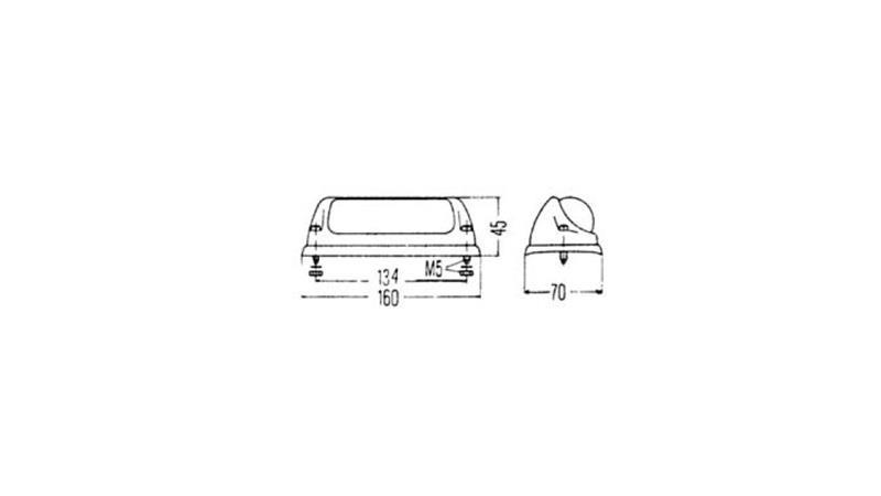 ŽAROMET   SPREDNJIH PARKIRNIH LUČI DESNI  