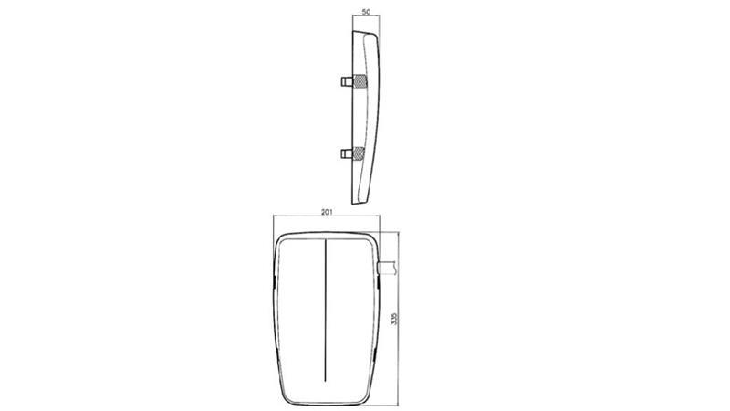 OHIŠJE ZA OGLEDALO DESNO