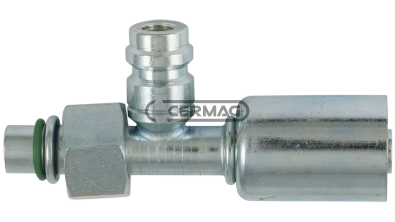 FITTING Z O-TESNILOM IN VISOKO-NIZKOTLAČNIM ventilom za R134,  7/8