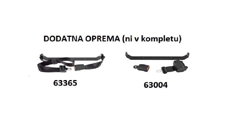 SEDEŽ Z MEHANSKIM VZMETENJEM SC79    IZ TKANINE  