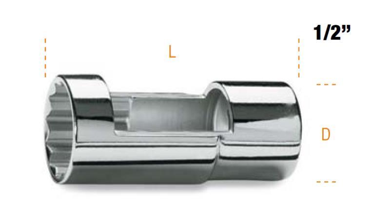 L = 77 mm, D = 36,5 mm
