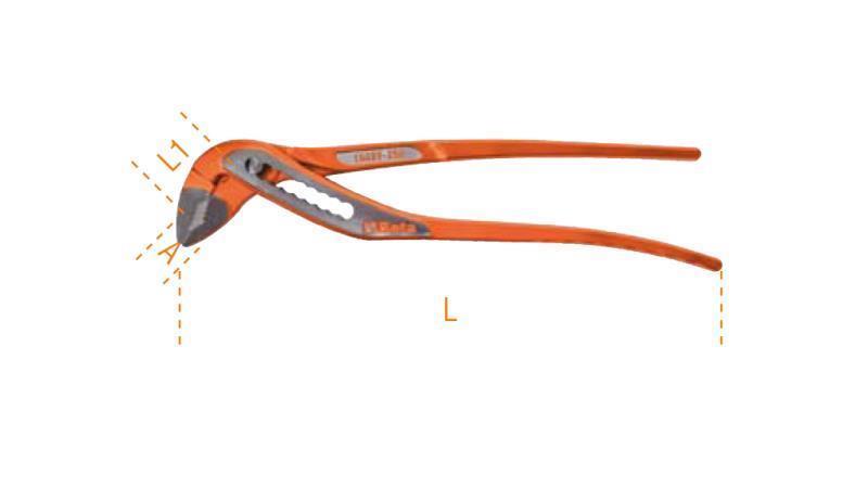 L = 300 mm, A (max) = 56 mm, L1 = 47 mm