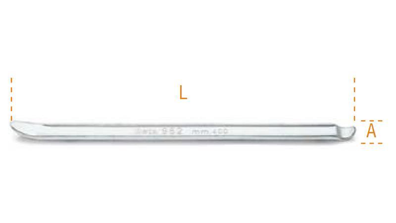 L = 600 mm, A = 27 mm
