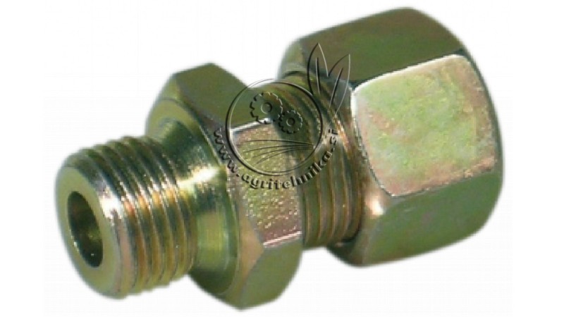 RAVNI PRIKLJUČEK M18x1,5 fi 12